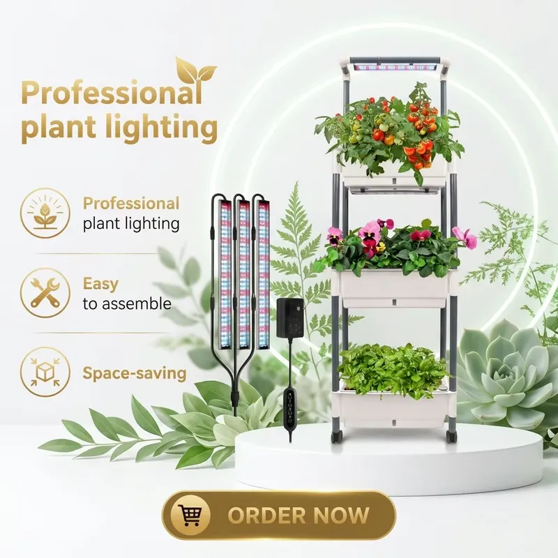 Urban Farming Hydroponic System - Kit de culture intérieure intelligent avec
