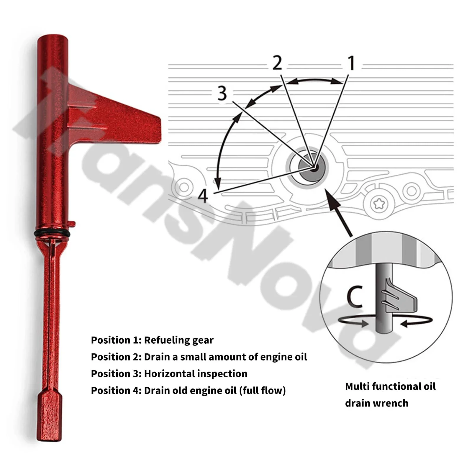Kit d'outils de vidange et de  - Drain Filler Kit avis et prix